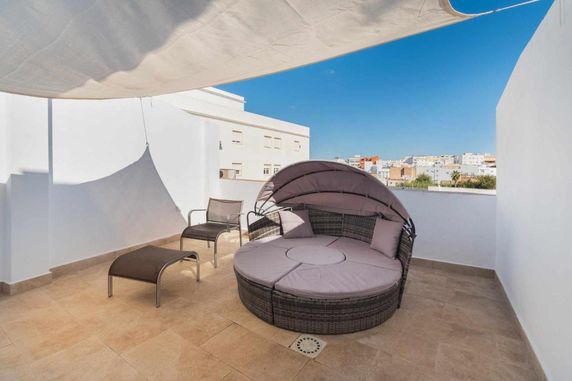 Jacuzzi Amanecer De Plata Decoracion Romantica チクラナ・デ・ラ・フロンテーラ エクステリア 写真